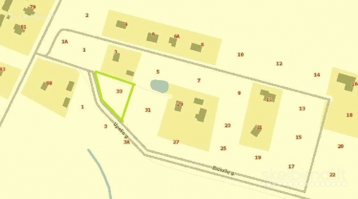 Kauno raj. Piliuona Užupiai naujas namų kvartalas gražioje vietoje