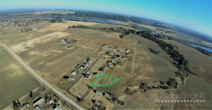 Kauno raj. Piliuona Užupiai naujas namų kvartalas gražioje vietoje