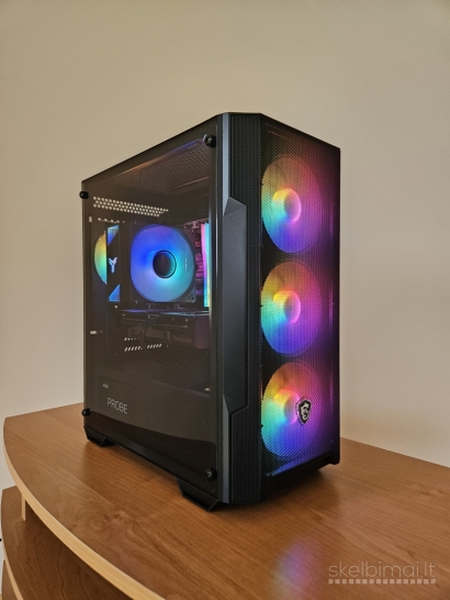 Kompiuteris Intel i5-13400f, 16gb/9060xt, 32gb/ddr5, 1tb/SSD, Win11Pro