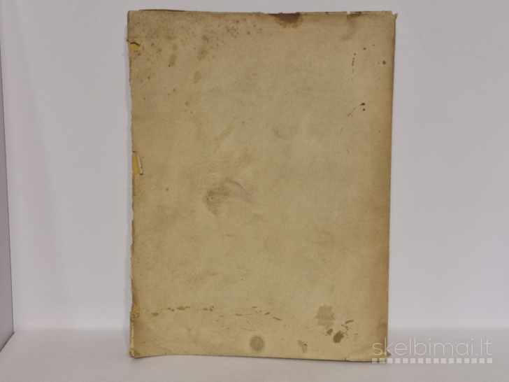 Knyga M. Biržiška Rinkt. mūsų senovės raštai 1927m