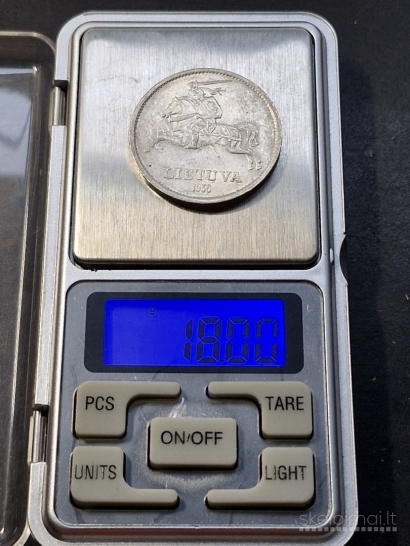 Lietuva 10 litų, 1936 KM# 83 Kumelė AG 0.750