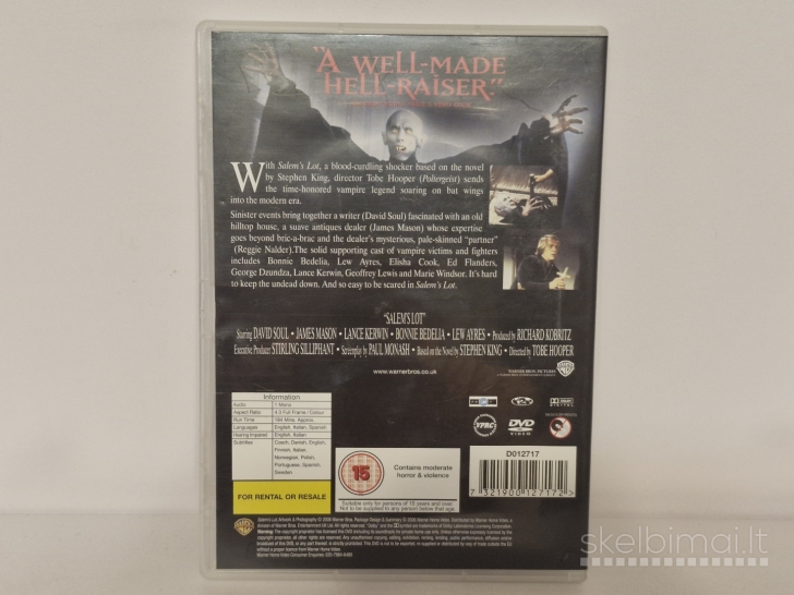 DVD filmas Salem's Lot