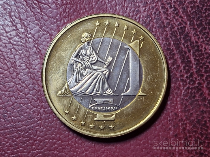 1 Euro Specimen Essai bandinys Kipras 2003
