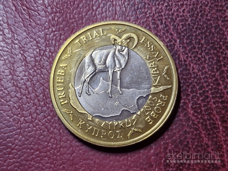 1 Euro Specimen Essai bandinys Kipras 2003