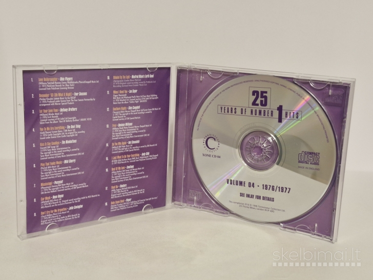 Audio CD Various – 25 Years Of Number 1 Hits Vol. 4 1976/1977