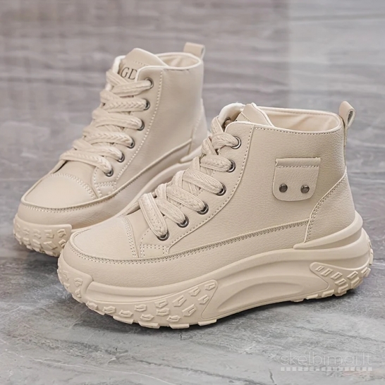 Pavasariniai nauji storapadžiai moteriški sportbačiai