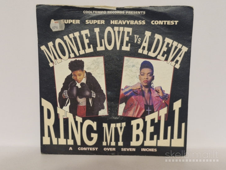 LP plokštelė Monie Love Vs Adeva – Ring My Bell