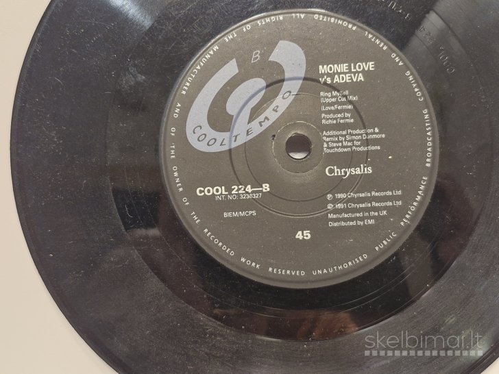 LP plokštelė Monie Love Vs Adeva – Ring My Bell