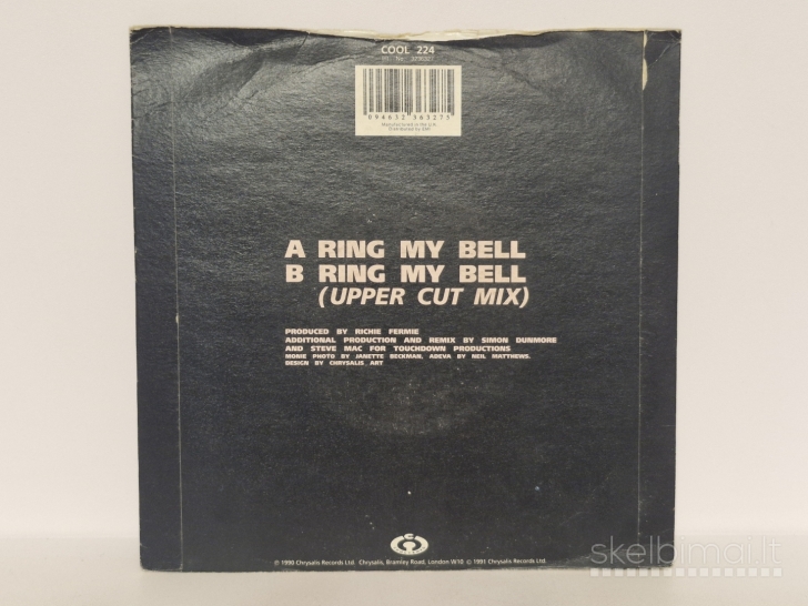 LP plokštelė Monie Love Vs Adeva – Ring My Bell