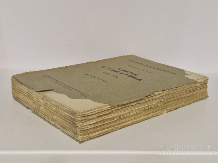 Knyga Lenkų Literatūra 1795-1905 1926m.