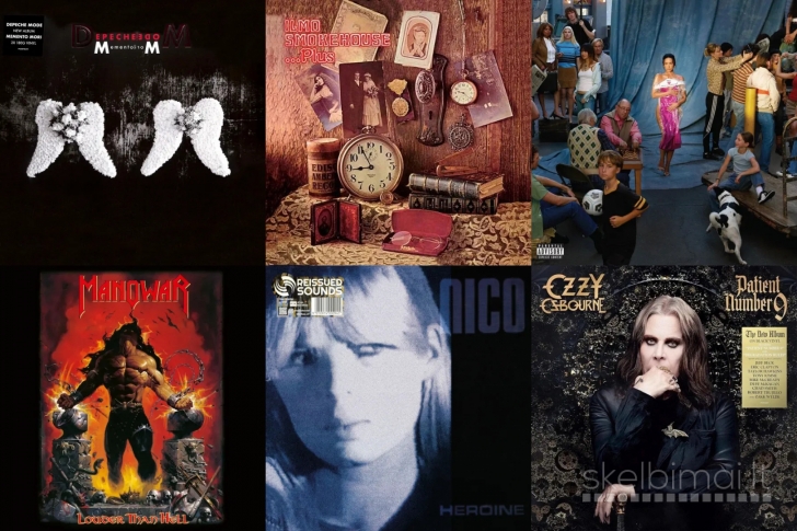 Naujos nepraplėštos plokštelės