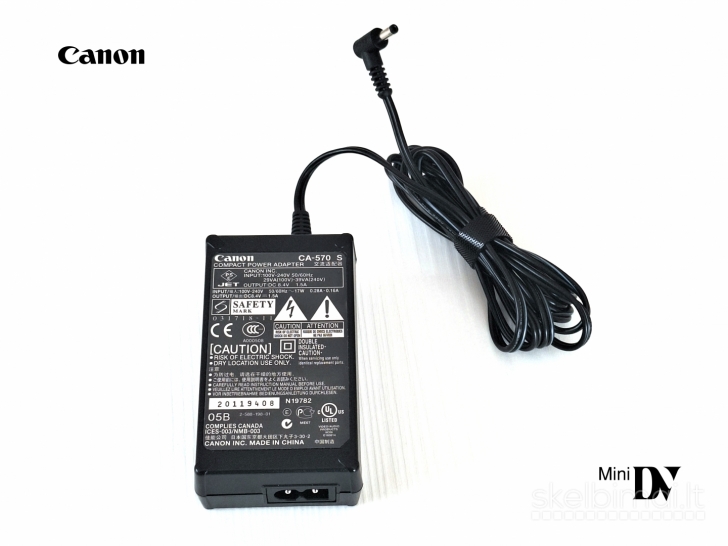 Canon Mini DV kameros kroviklis CA-570 S