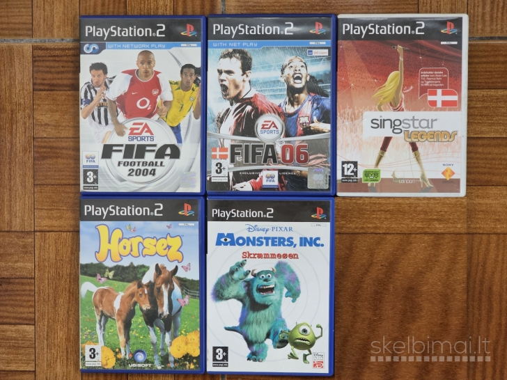 Playstation2 žaidimų rinkinys / Playstation 2