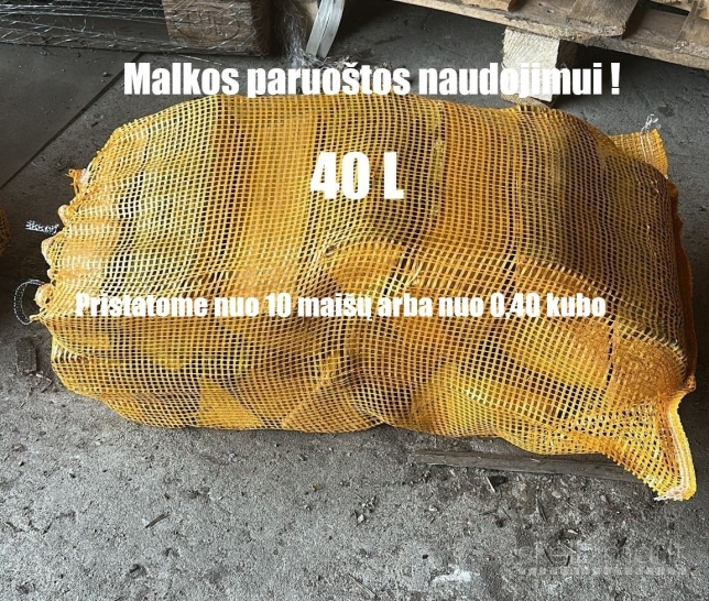 SAUSOS MALKOS 40 L MAIŠEIUOSE - NUO 4,30 € IR MAŽIAU !