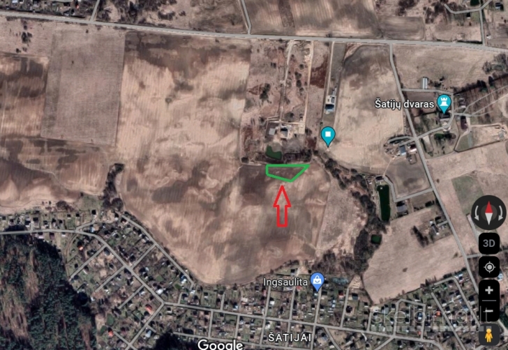 Parduodamas 23а sklypas