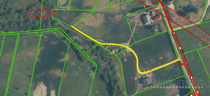 Parduodamas 23а sklypas