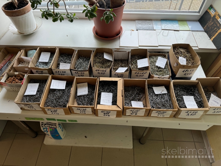 Santechnikos ir statybinės prekės