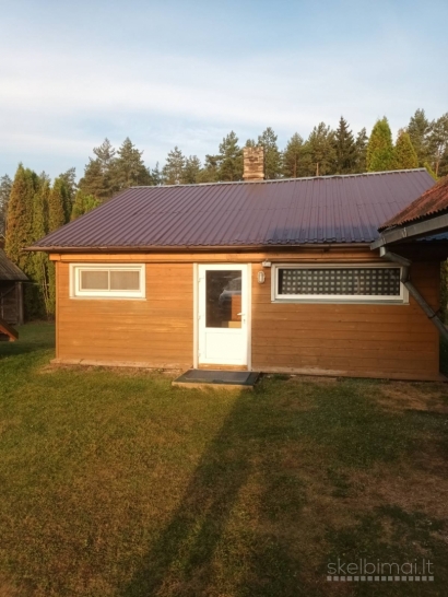Išnuomojamas medinis namas 7 km nuo Trakų 
