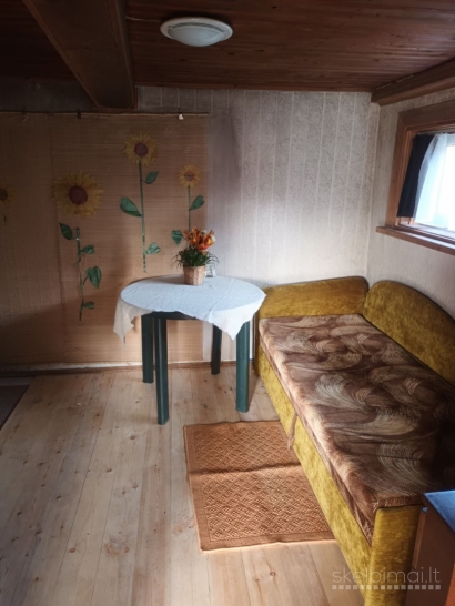 Išnuomojamas medinis namas 7 km nuo Trakų 