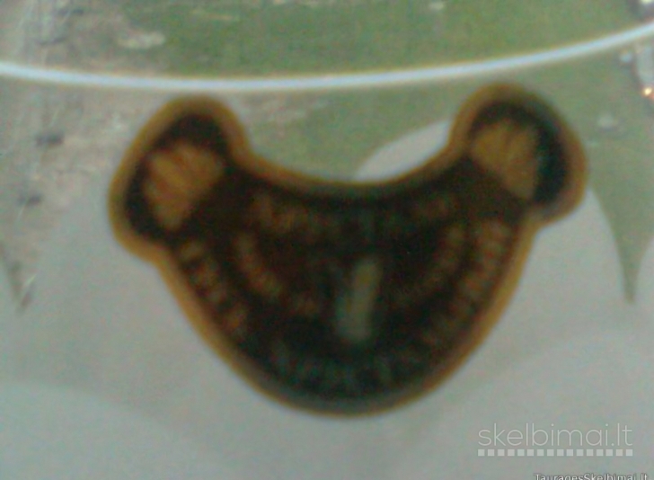 Rūgštinto stiklo gražus servizas-taurės