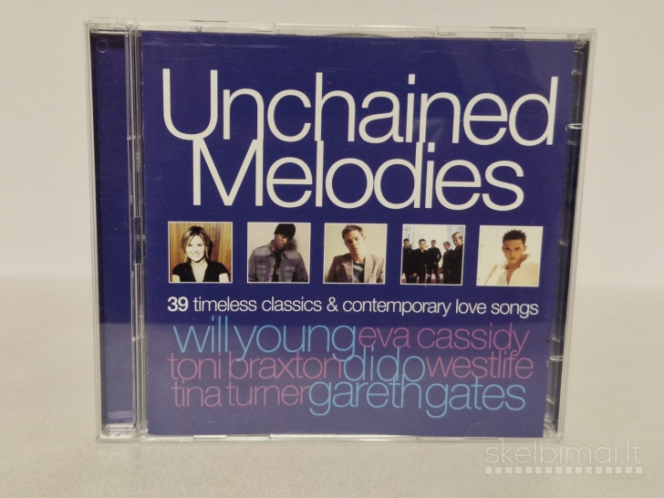Dvigubas audio CD Various ‎– Unchained Melodies