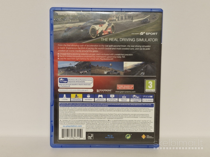 Žaidimas Gran Turismo Sport PAL Playstation 4