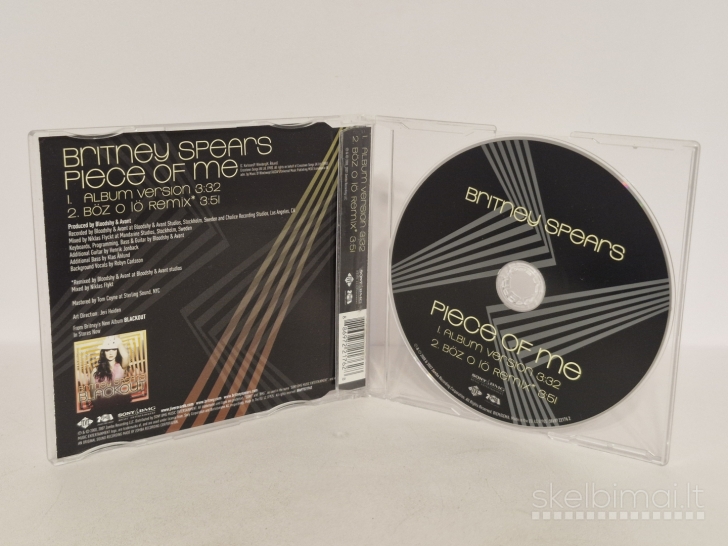 Audio CD single Britney Spears – Piece Of Me