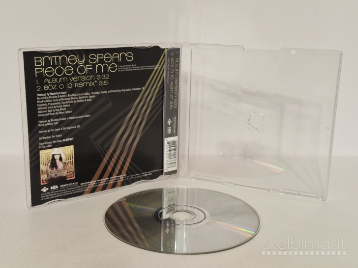 Audio CD single Britney Spears – Piece Of Me