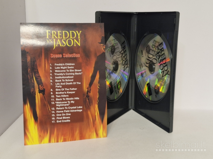 DVD filmas Freggy vs Jason 2 Disc set