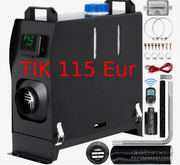 Naujas kokybiškas mobilus dyzelinis oro šildytuvas