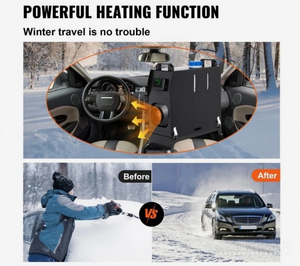 Naujas kokybiškas mobilus dyzelinis oro šildytuvas