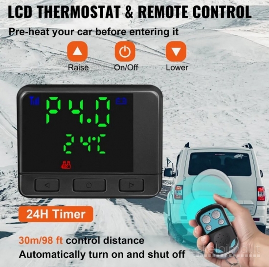 Naujas kokybiškas mobilus dyzelinis oro šildytuvas