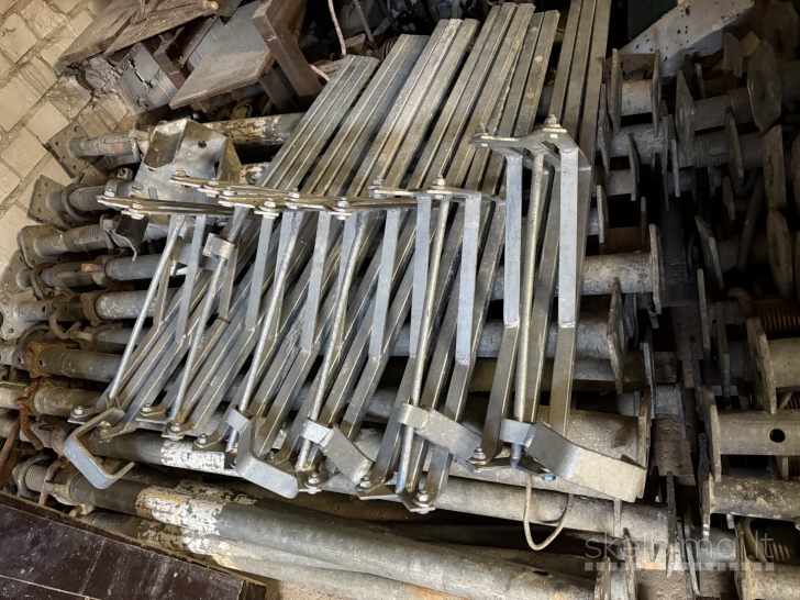 Dvitėjinės sijos Doka klojiniams, statramsčiai