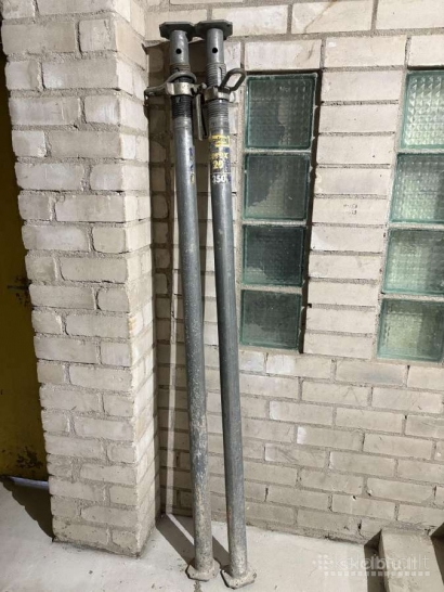 Dvitėjinės sijos Doka klojiniams, statramsčiai