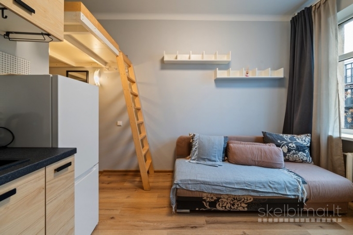 Vilnius, Senamiestis, Aguonų g., 1 kambario buto nuoma