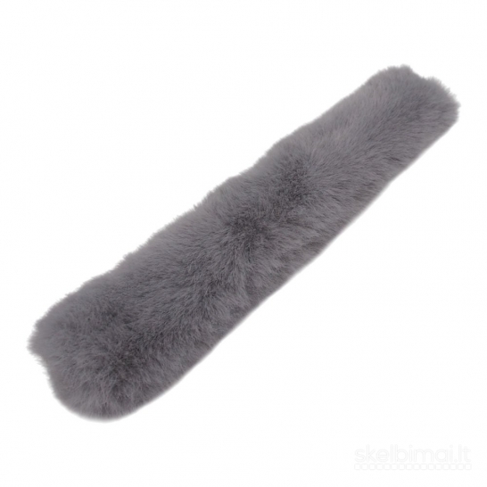 Korėjietiška plaukų juosta – apyrankė PILKA