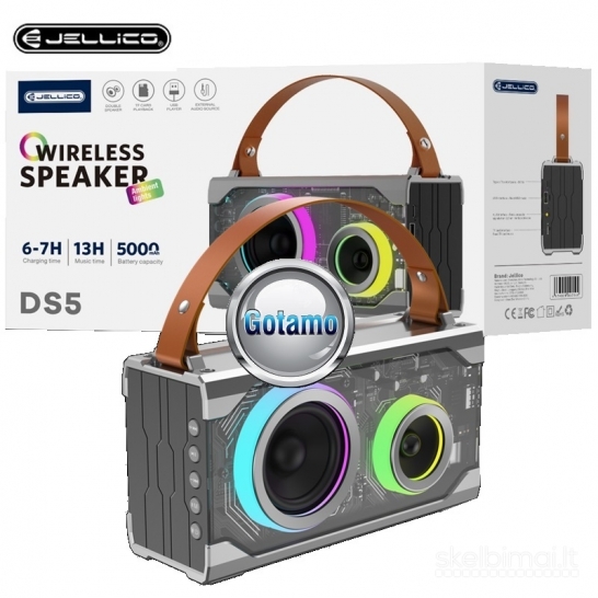 617 Bluetooth garsiakalbis kolonėlė Jellico Radio 13H Music