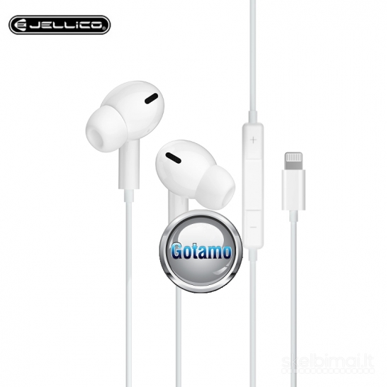 619 Apple Lightning ausinės Jellico WWW.GOTAMO.LT