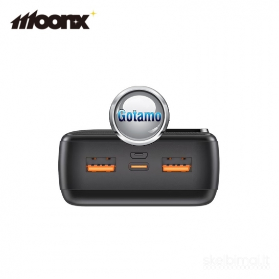 620 20000mAh 10W Moonx išorinė baterija akumuliatorius (Power Bank)