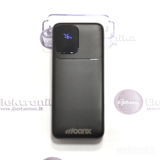 621 20000mAh 20W Moonx išorinė baterija akumuliatorius (Power Bank)