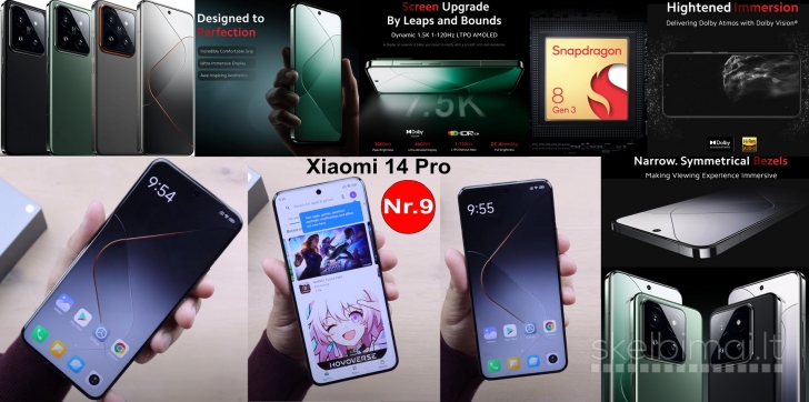 NAUJI! XIAOMI-SAMSUNG-GOOGLE PIXEL-iPHONE TELEFONAI