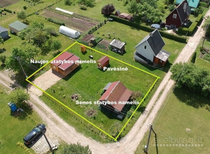 Birštono sav. nemuno kilpų reg. parkas Šilėnai naujas sodo namelis