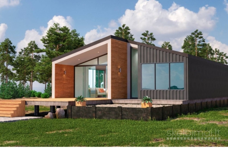 Jieznas rami graži vieta senas rąstinis namas didelis namų valdos sklypas