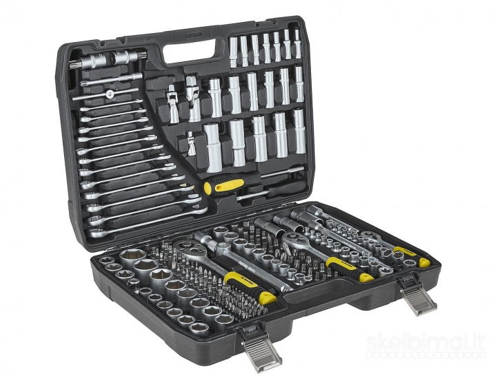 Raktų, galvučių lagaminas 216 dalys