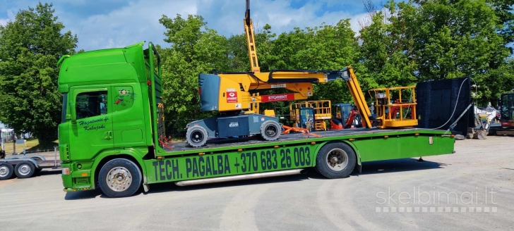 Krano - fiskaro paslaugos,krovinių pervežimas.