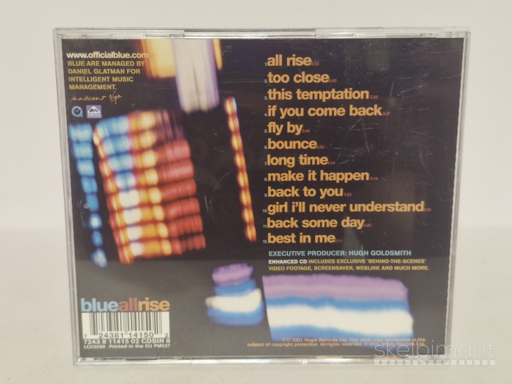 Audio CD Blue – All Rise