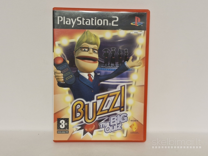 Buzz The Big Quiz PAL Playstation 2