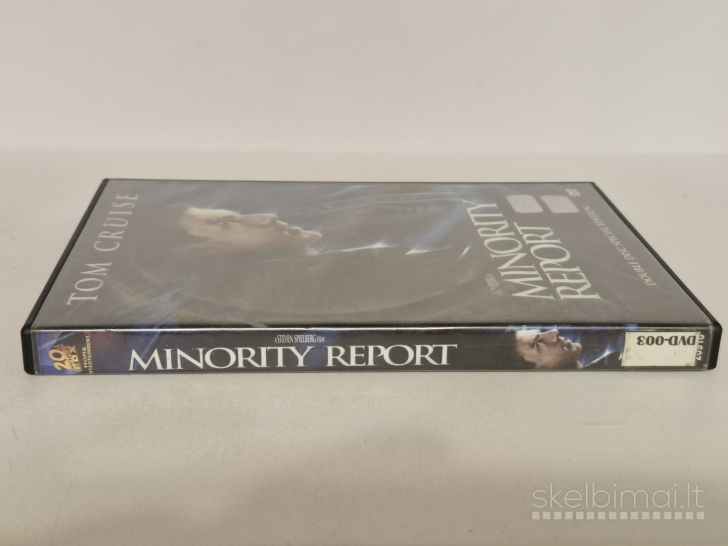 DVD filmas Minority Report vaid. Tom Cruise