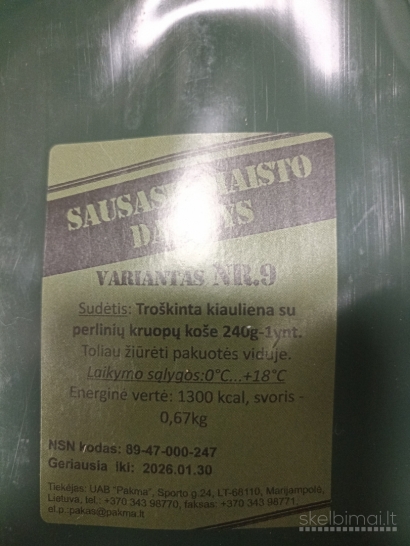 Lietuviškas sausas davinys 