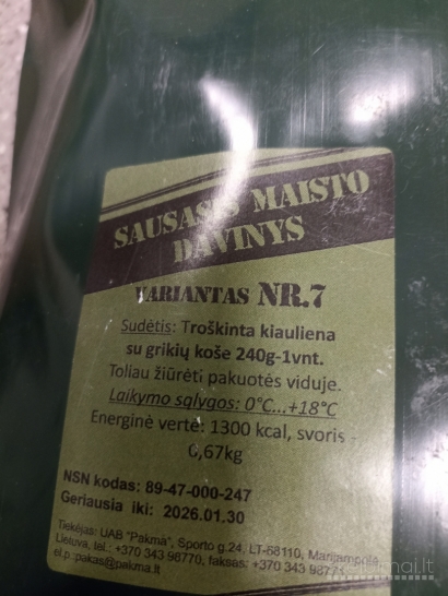 Lietuviškas sausas davinys 
